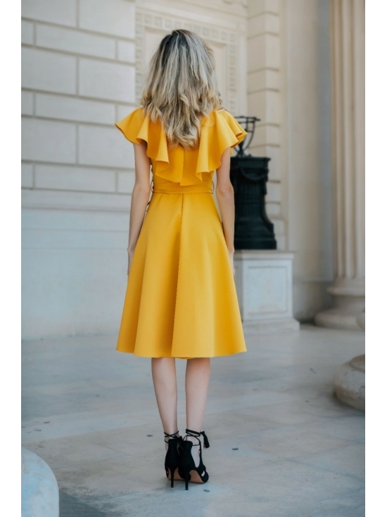 Rochie Arandis galbena #10