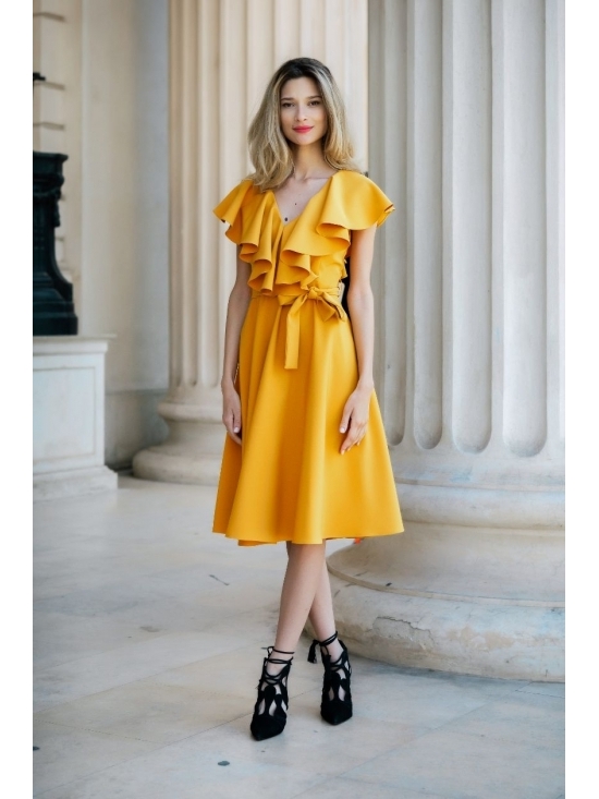 Rochie Arandis galbena