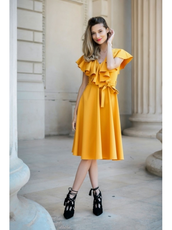Rochie Arandis galbena #2