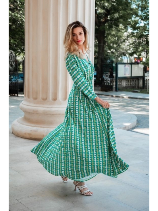 Rochie Freedom verde #3