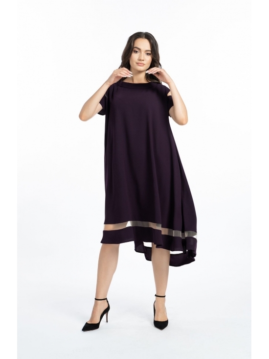 Rochie Queen mov inchis #3