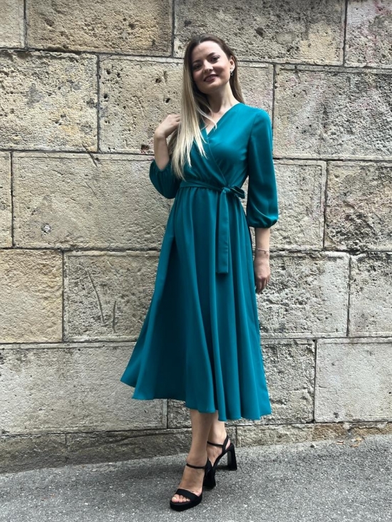 Rochie Atena turquoise
