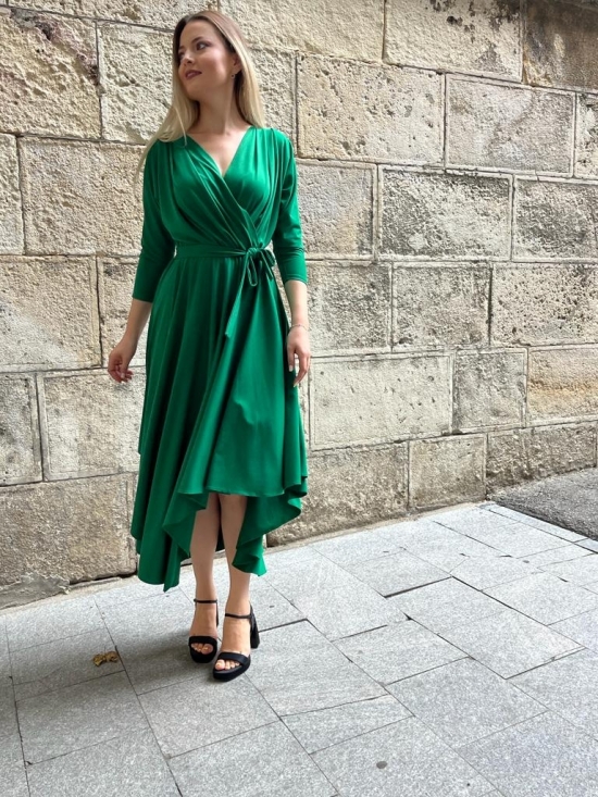 Rochie Fely verde #2
