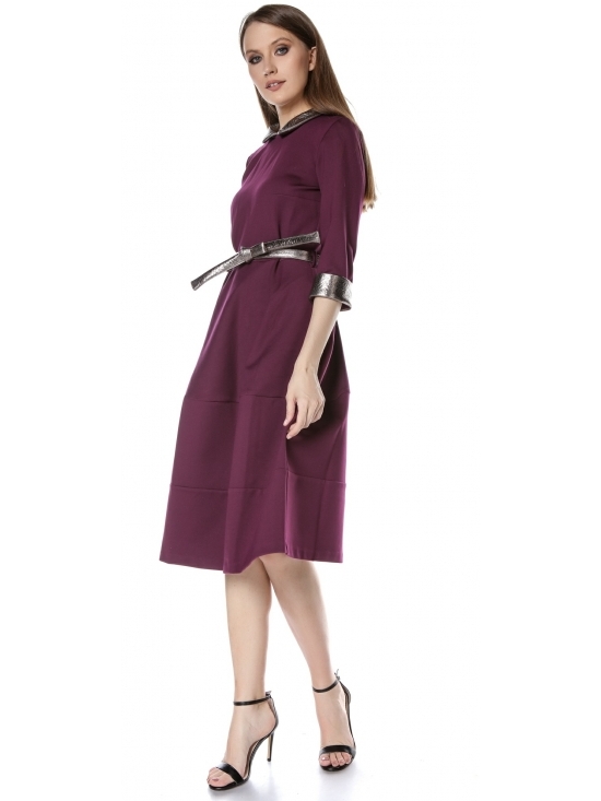 Rochie Malvina mov #2