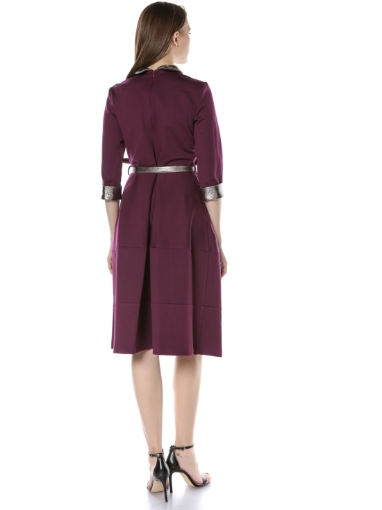 Rochie Malvina mov #3