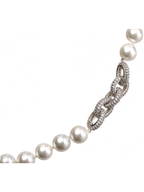 Colier Charlotte cu accesoriu argintiu #2