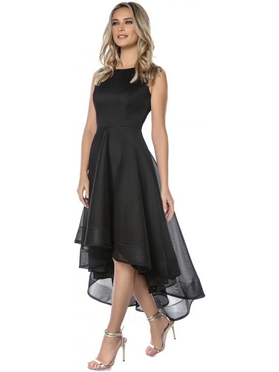 Rochie Kelly din plasa asimetrica #2