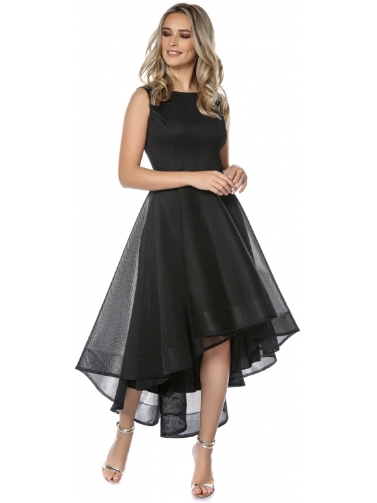 Rochie Kelly din plasa asimetrica #3