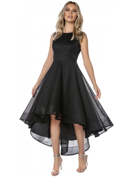 Rochie Kelly din plasa asimetrica