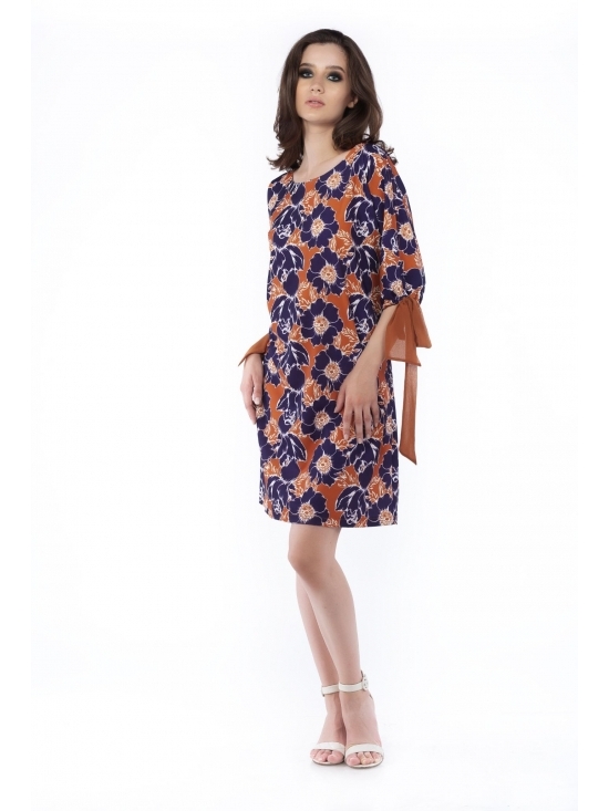 Rochie Romance mov-camel