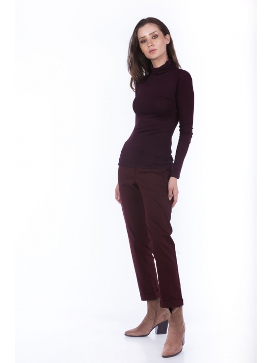 Maleta Lili grena din vascoza #2