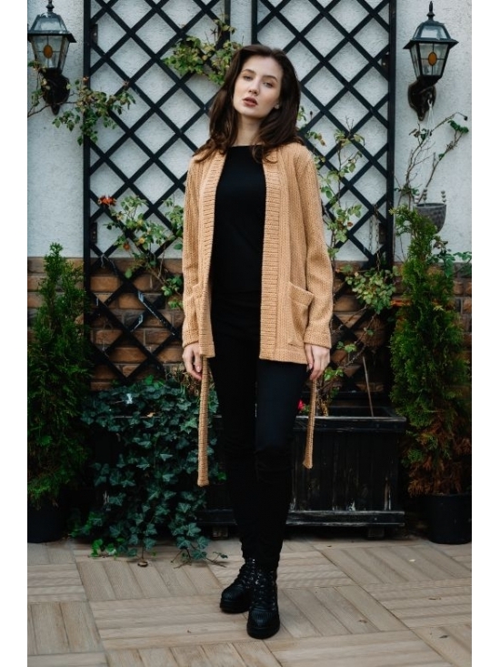 Pulover Karina caramel #4