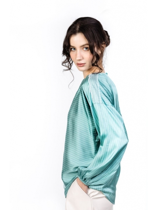 Bluza Odessa vernil din vascoza 100% #2