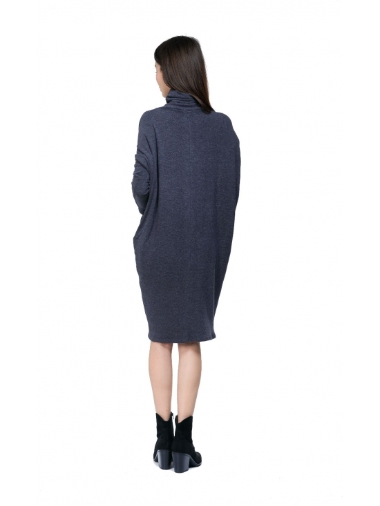 Rochie Crina din tricot gri #5