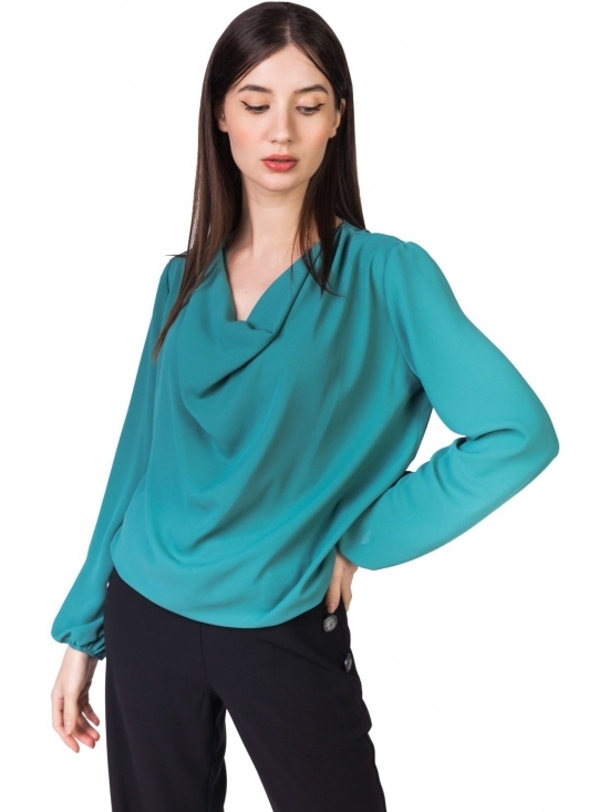 Bluza Elegance turquoise #2