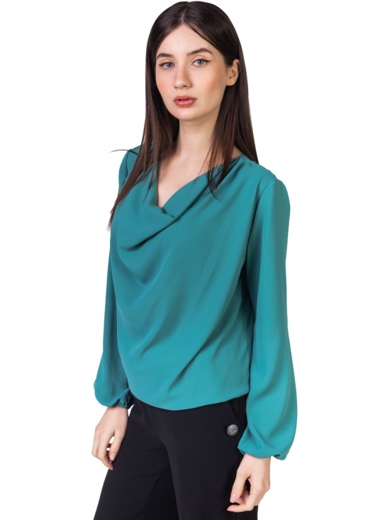 Bluza Elegance turquoise #3